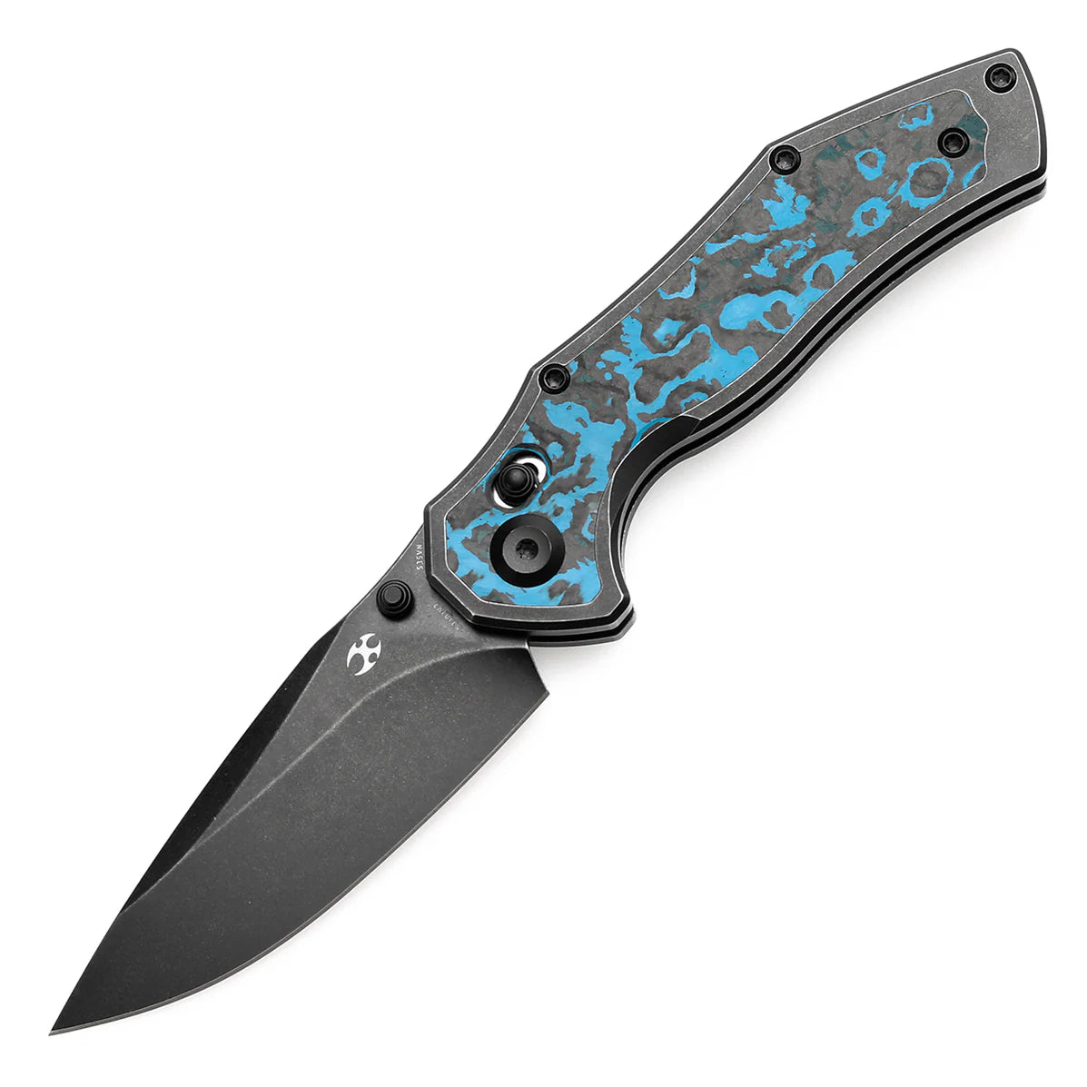 KANSEPT X WAR BLADES - APOLLO (Blackwash Titanium with Arctic Storm Fatcarbon Inlay)
