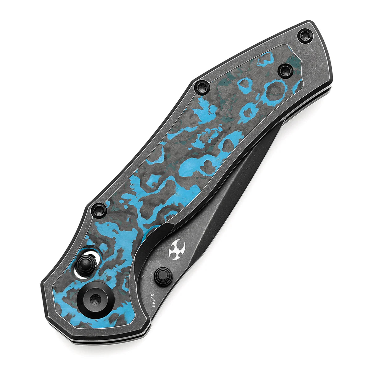 KANSEPT X WAR BLADES - APOLLO (Blackwash Titanium with Arctic Storm Fatcarbon Inlay)