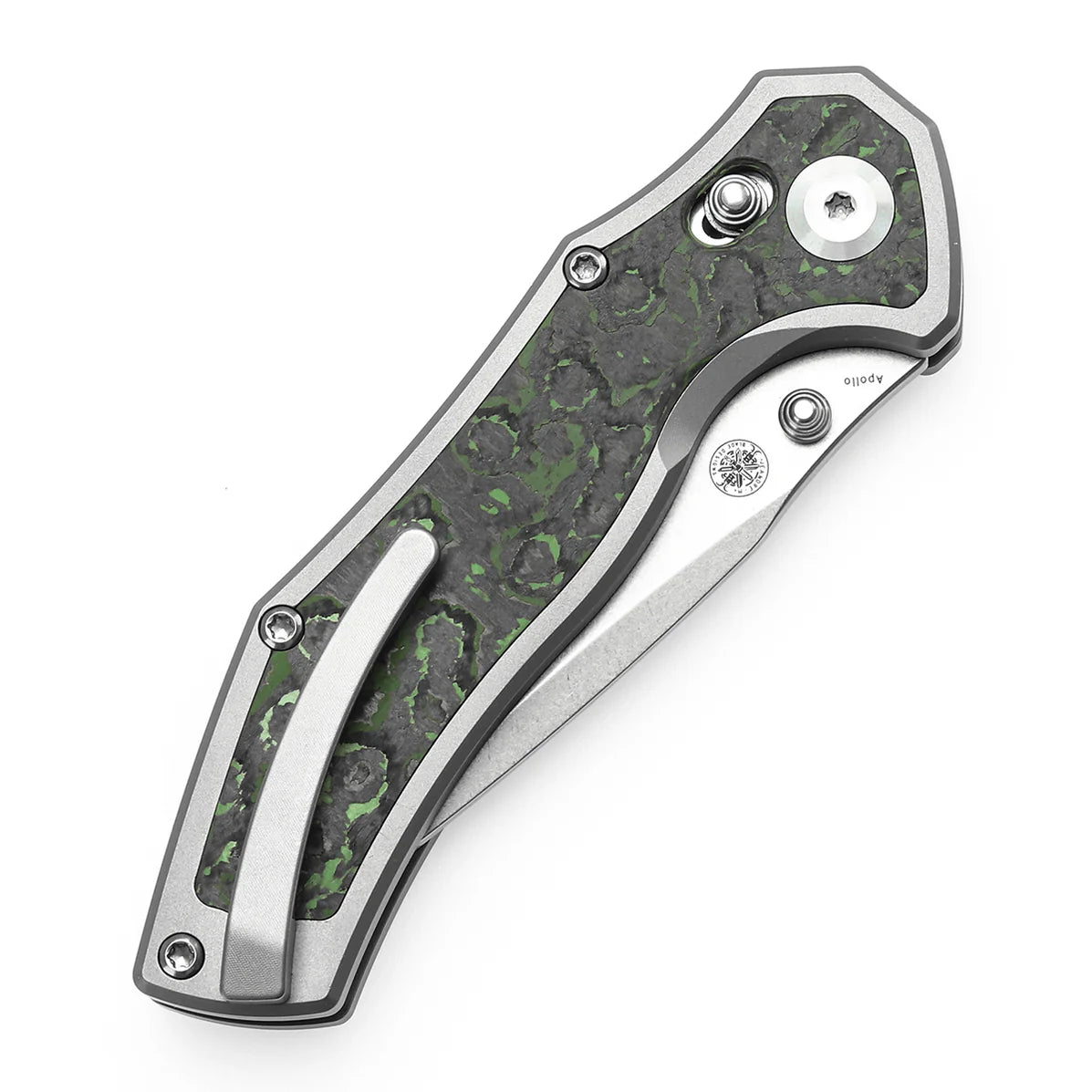 KANSEPT X WAR BLADES - APOLLO (Stonewashed Titanium with Jungle Wear Fatcarbon Inlay)