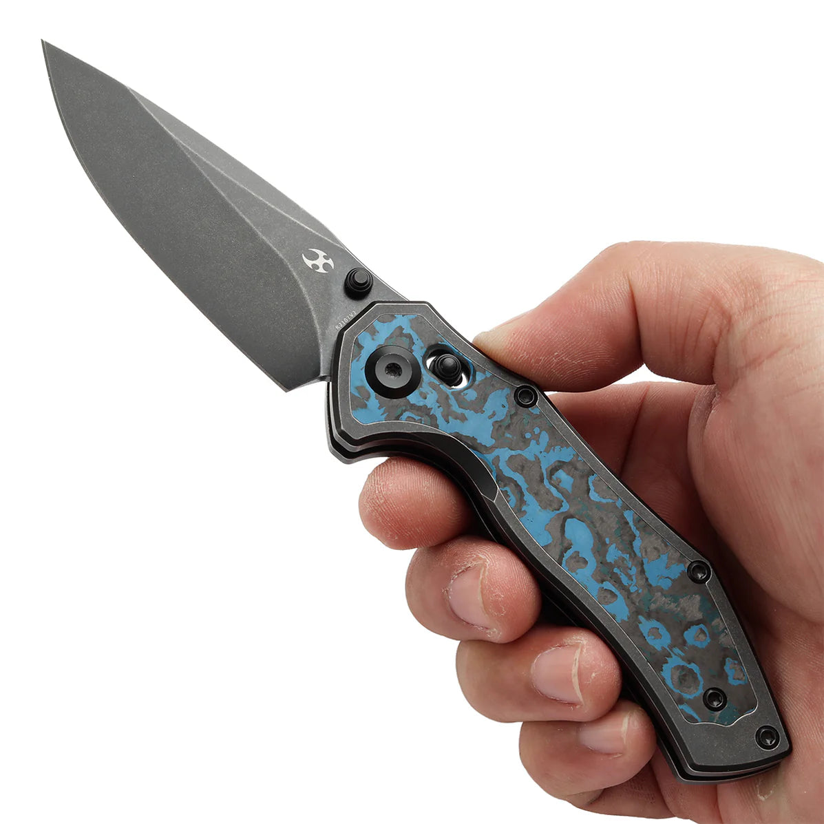 KANSEPT X WAR BLADES - APOLLO (Blackwash Titanium with Arctic Storm Fatcarbon Inlay)