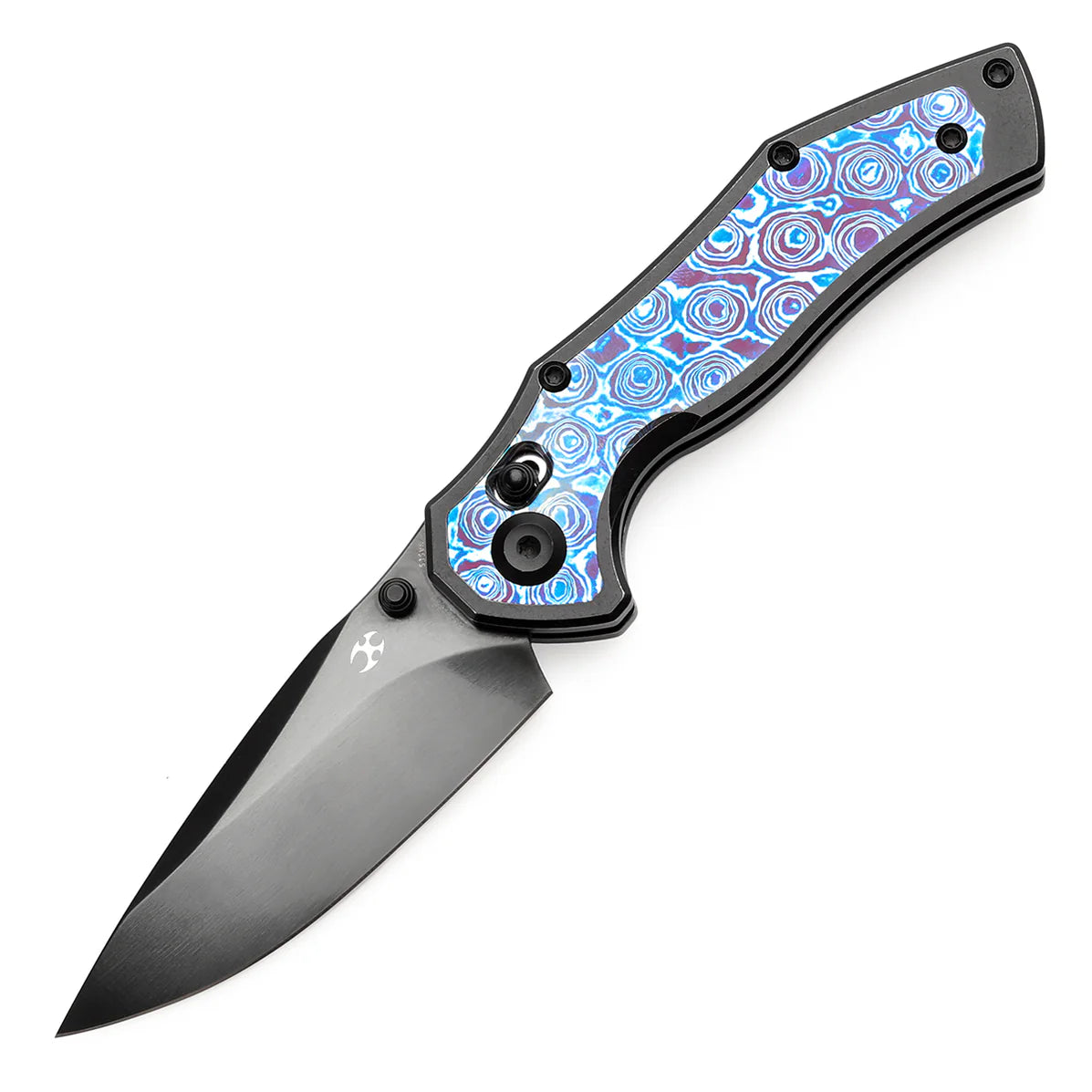 KANSEPT X WAR BLADES - APOLLO (Blackwash Titanium with Timascus Inlay)