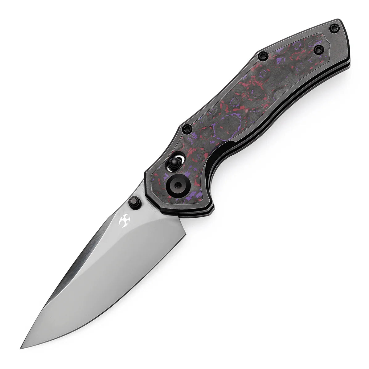 KANSEPT X WAR BLADES - APOLLO (Blackwash Titanium with Purple Haze Fatcarbon Inlay & Mirror DLC Blade)