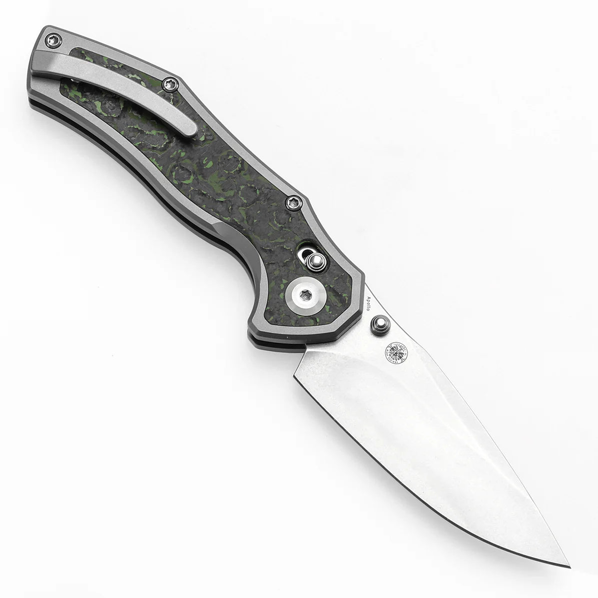 KANSEPT X WAR BLADES - APOLLO (Stonewashed Titanium with Jungle Wear Fatcarbon Inlay)