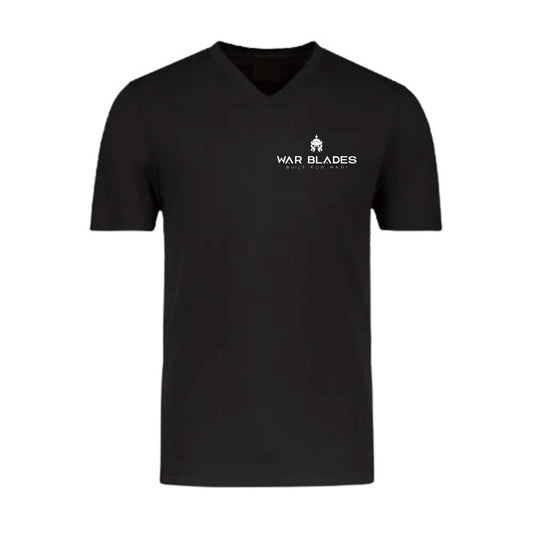 War Blades T-Shirt V Neck: Short Sleeve